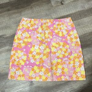 Free with purchase - see listing - Vintage Lilly Pulitzer Firefly Floral Skirt